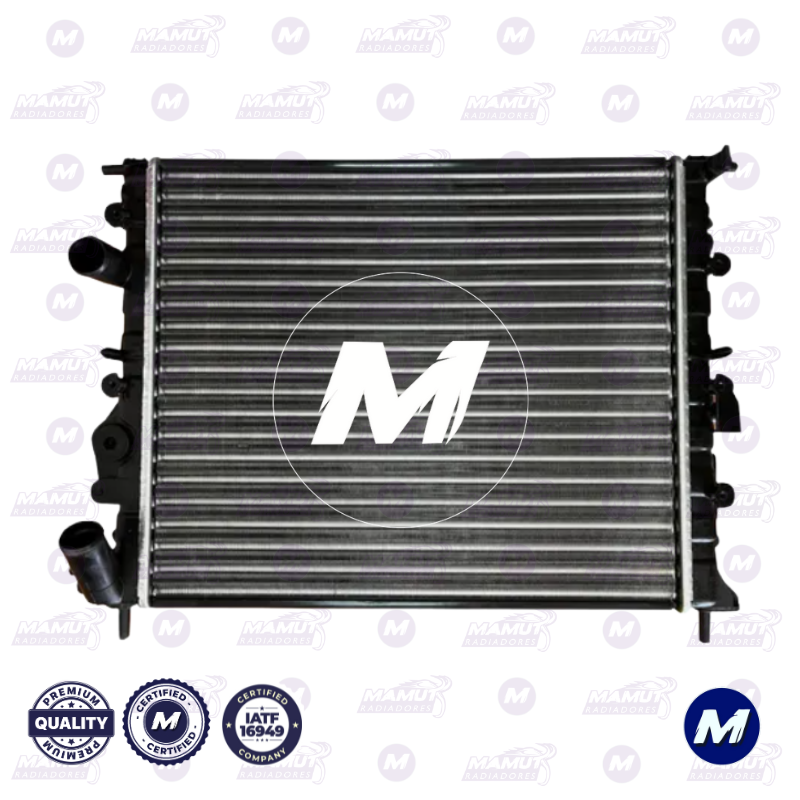 Radiador Clio Logan Symbol Sin Aire 348x430x23