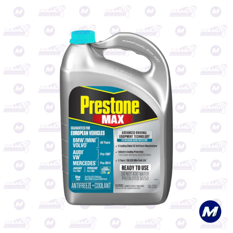 Anticongelante Refrigerante Azul Claro 50/50 Max