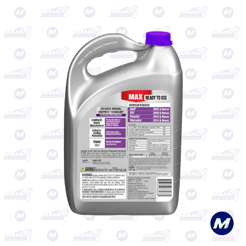 Anticongelante Refrigerante Violeta 50/50 Max - Imagen 2