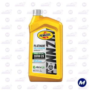 Aceite Motor Platinum Full Sintético 0w-20 Unidad Pennzoil