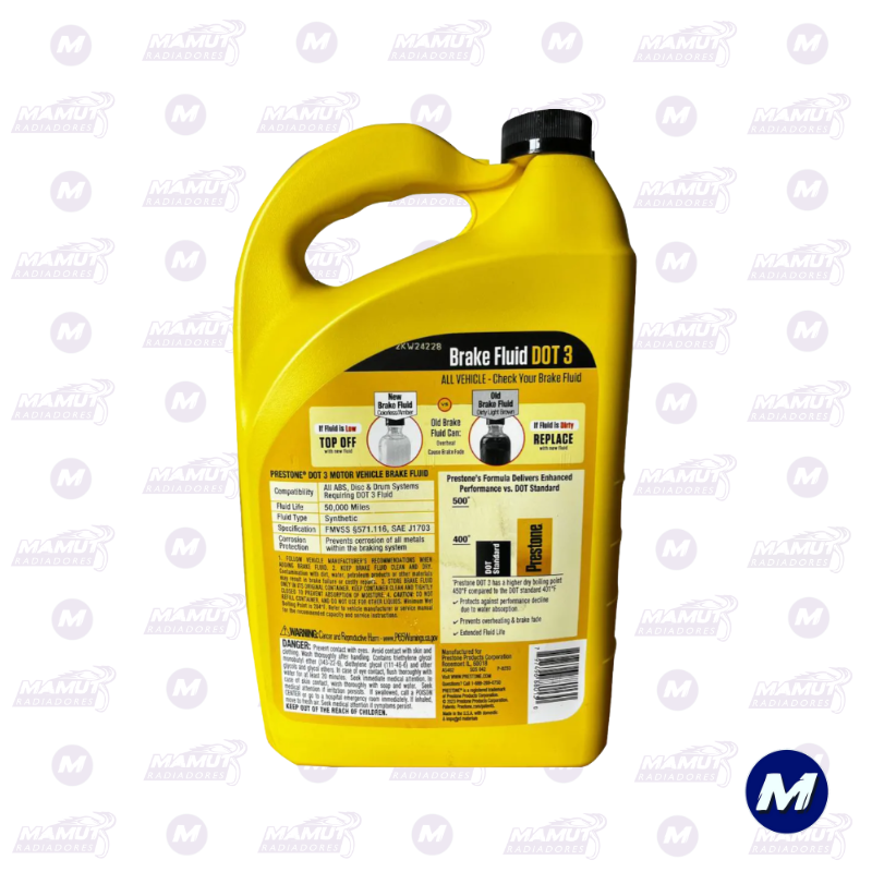 Líquido De Frenos Sintético Dot 3 - Imagen 2