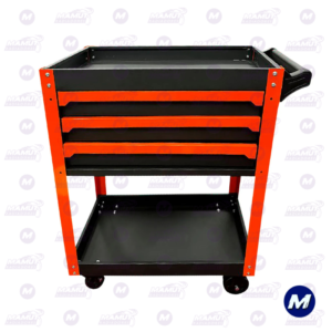 Carro de herramientas con gavetas y ruedas