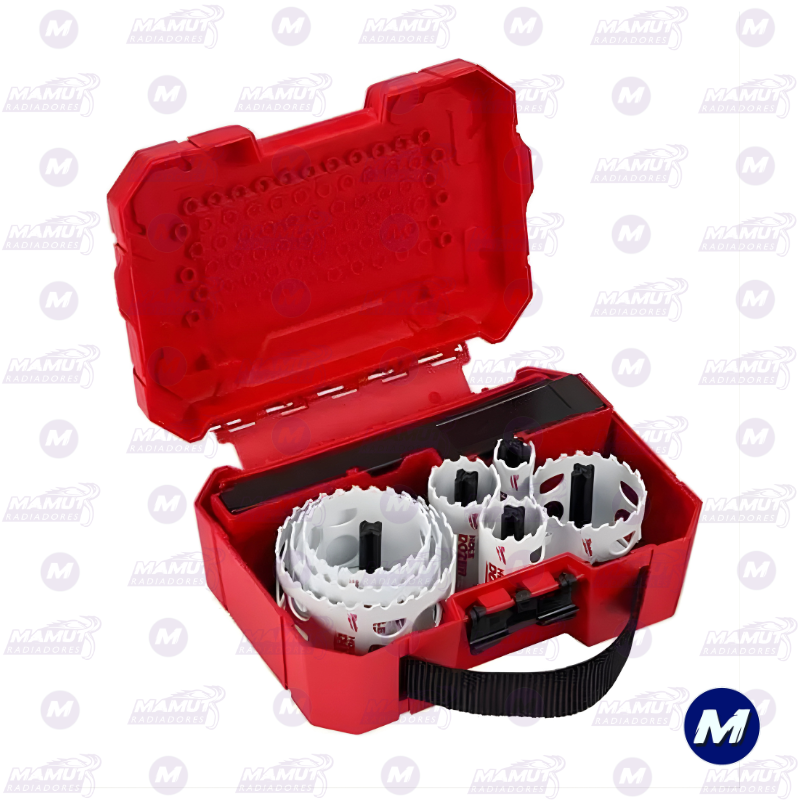 Brocas sierra cilíndrica Milwaukee 13 Piezas