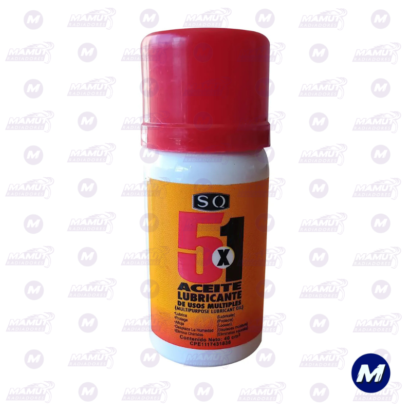Cinco por Uno (5 x 1) Mini 40 cc Aceite Lubricante