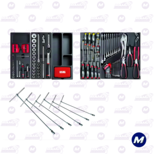 Composición de herramientas Mm 142 Piezas Usag