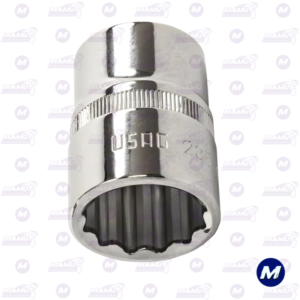 Dado 1/2 X 9/16 pulgada estriado corto Usag