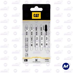 Hoja sierra caladora metal 75mm 30tpi Cat 5 piezas