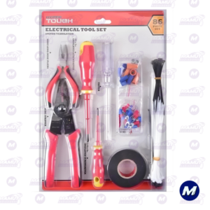 Hyper Tough kit de herramientas para electricista 6 piezas