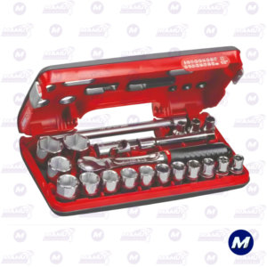 Juego dados 1/2 hexagonal 8 A 32 Mm 21 piezas Usag