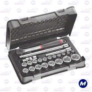 Juego dados 1/2 hexagonal 8 A 32 Mm 23 piezas Usag