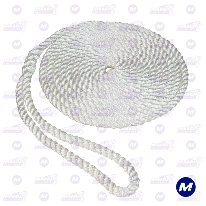 Línea Muelle Nylon Trenzado 3/8 Pulgada x 25 Pies Seasense