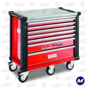 Carro Para Herramientas Racing Rojo Rs7/5v