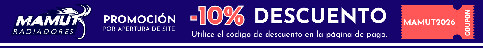 Promo Radiadores Mamut