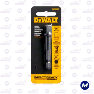 Adaptador de hexagonal para impactos 1/4 3/8pul Dewalt