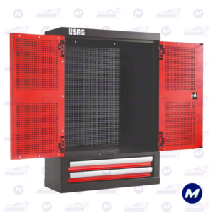 Armario Pared Rojo Vacío 720 X 280 X 1000 Mm Usag