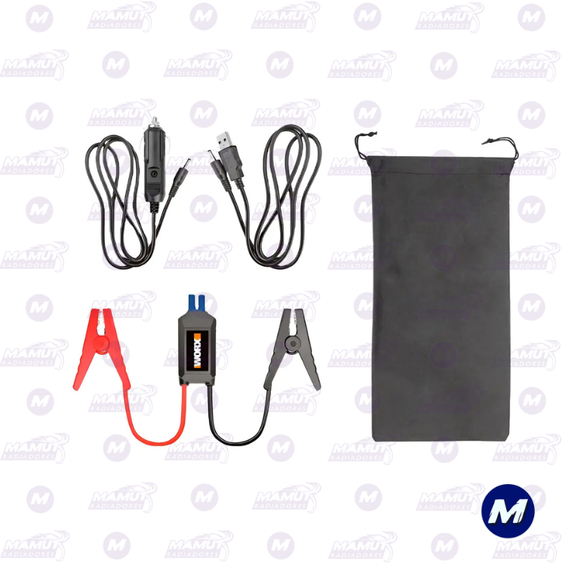 Arrancador Auxiliar/linterna 12 V 12 Amp Worx - Imagen 2