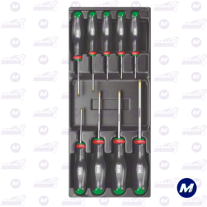 Bandeja Plástica Destornilladores Torx 9 Piezas Usag