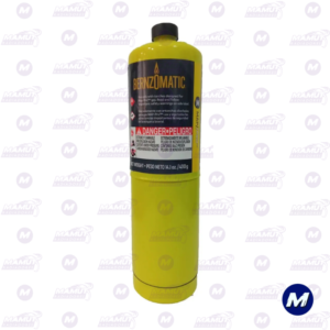 Bombona Amarilla Map/pro 400gr Soldar Varilla Bernzomatic