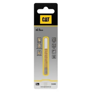Broca Cilíndrica Madera/metal/pvc 2.5 X 57 Mm Cat 3 Piezas