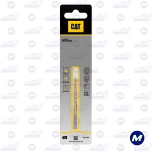Broca Cilíndrica Madera/metal/pvc 4,5x80mm Cat