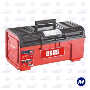 Caja Plástica con Bandeja 19 Pulgadas 486 x 226 x 236 Mm Usag