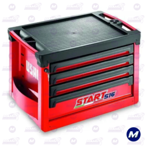 Caja Racing Herramientas 4 Gavetas Rojo 814 x 575 x 534 Mm U