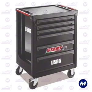 Carro 6 Gavetas Negro 779 X 515 X 972 Mm Usag