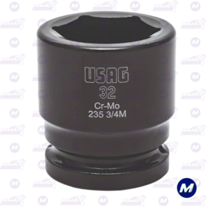 Dado Impacto 3/4 X 34 Mm Hexagonal Corto Usag