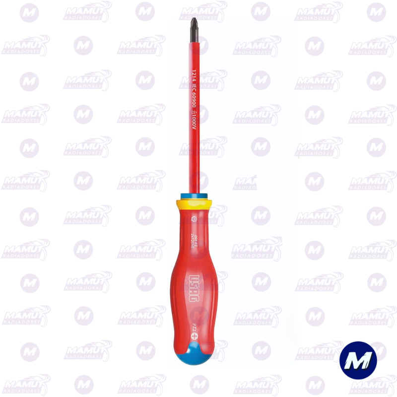 Destornillador Estría 1x100 Aislado 1000v Usag