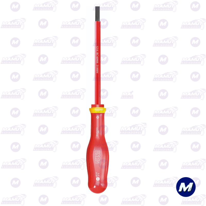 Destornillador Plano 3,5 X 100 Mm Aislado 1000v Usag