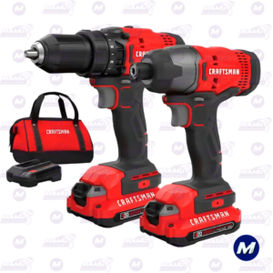 Destornillador y Taladro Inalámbrico 2 Piezas Craftsman