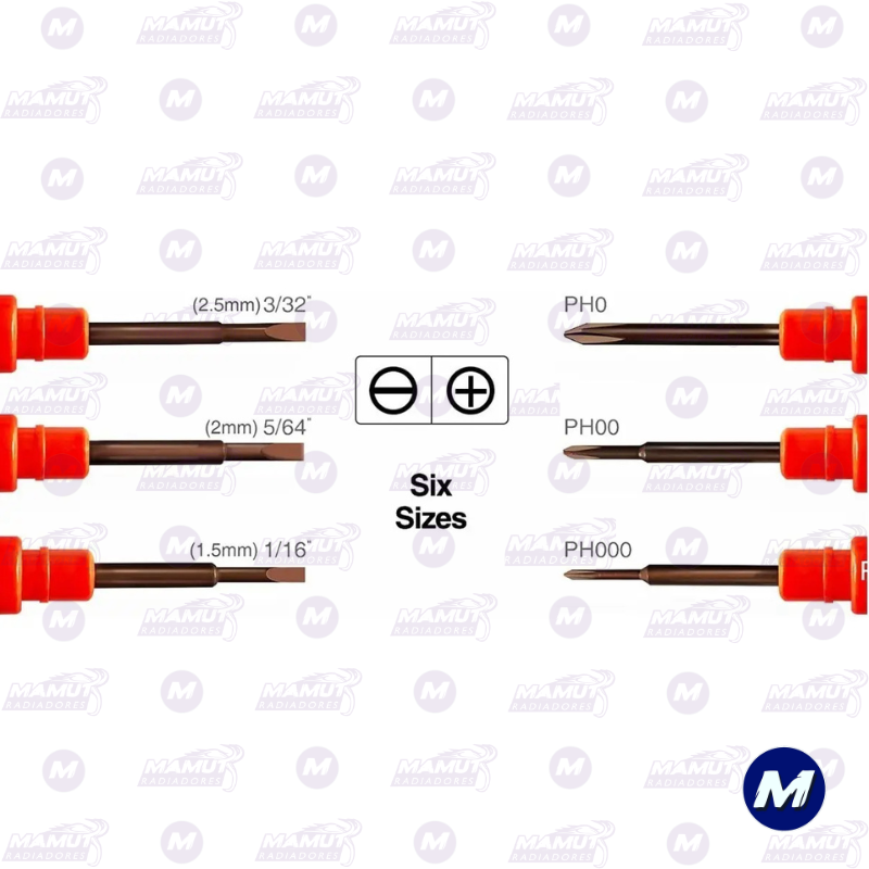 Destornillador de Precisión 12 Piezas Shall - Imagen 3