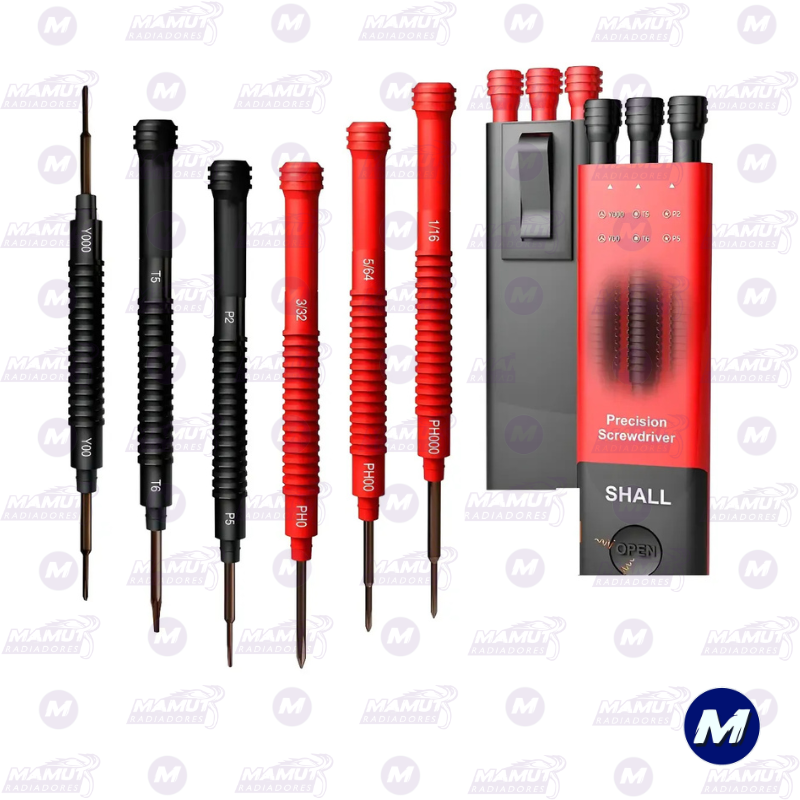 Destornillador de Precisión 12 Piezas Shall
