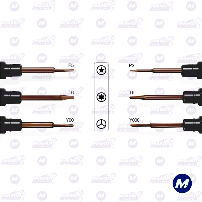 Destornillador de Precisión 12 Piezas Shall - Imagen 4