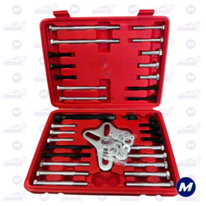 Extractor de Poleas y Damper de 46 Piezas, Pata de Gallina