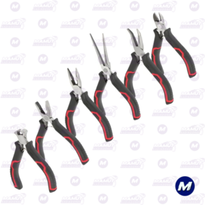 Set de Mini Alicates 6 Piezas Hyper Tough