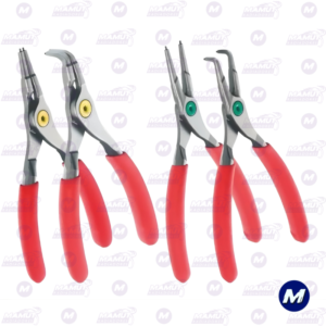 Juego Alicates Saca Retenes 4 Piezas 12 25 Mm Usag