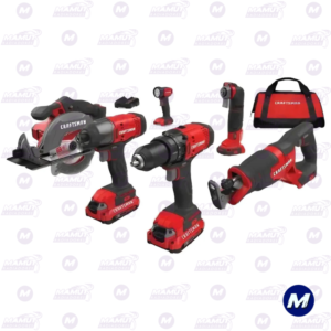 Juego Combinado Herramientas Eléctricas 6 Piezas Craftsman