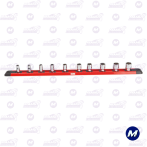 Juego de Dados 1/4 5,5 A 14 Mm Cortos en Riel Xgrip Usag