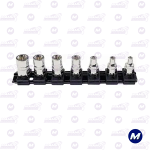 Juego de Dados 1/2 Torx Hembra E10 A E24 Riel 7 Piezas Usag