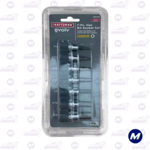 Juego de Dados con Punta Hex 7 Piezas Craftsman