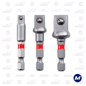 Juegos de Adaptadores de Cubos 1/4 3/8 1/2 Pulgadas