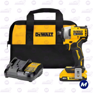 Kit Destornillador Inalámbrico sin Carbones 1/4 Dewalt