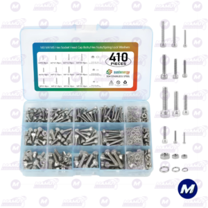 Tornillos y tuercas de acero inoxidable 410 piezas