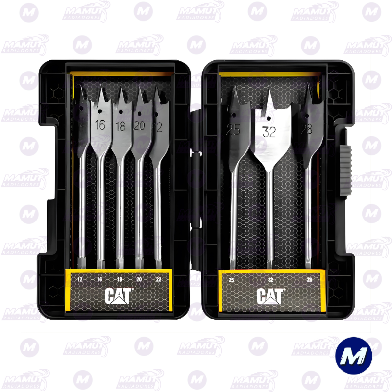 Juego de Brocas Espada 8 Piezas Cat