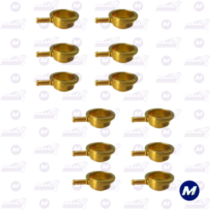 12 Boquillas de Radiadores Bronce Pequeñas