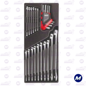 Bandeja Plástica Llaves Combinadas 6 A 24 Mm 25 Piezas Usag