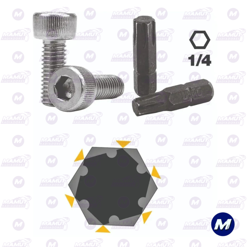 Juego Extractores para Tornillo Hexagonales Usag - Imagen 2