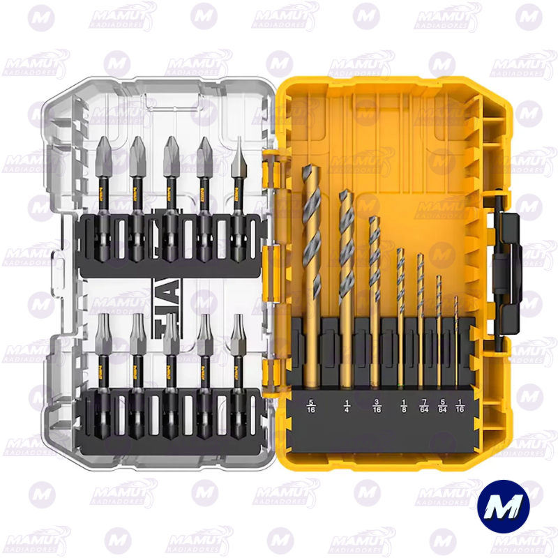 Juegos de Puntas y Mechas 17 Piezas Dewalt