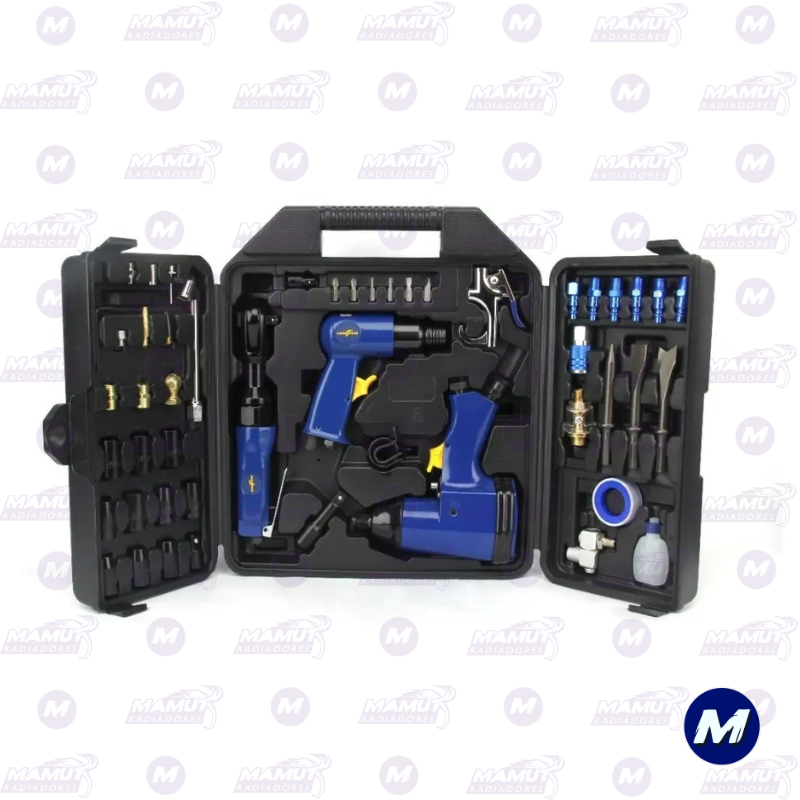 Kit Pistola de Impacto de Aire 50 Piezas Goodyear